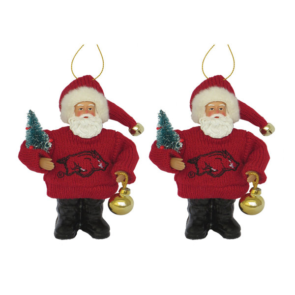 Old World Christmas Ornaments Arkansas Pennant Glass Blown Ornaments